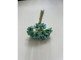 Euromini's EM5318 Bloemen blauw