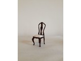AM008 eetkamer stoel, mahonie AFM: 10x4,5x4 cm
