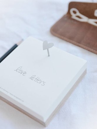 LOVE LETTER MERKZETTEL