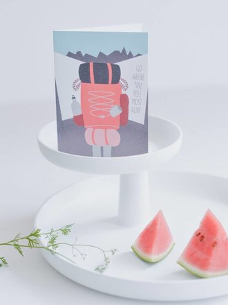 GRUSSKARTE BERG-EDITION