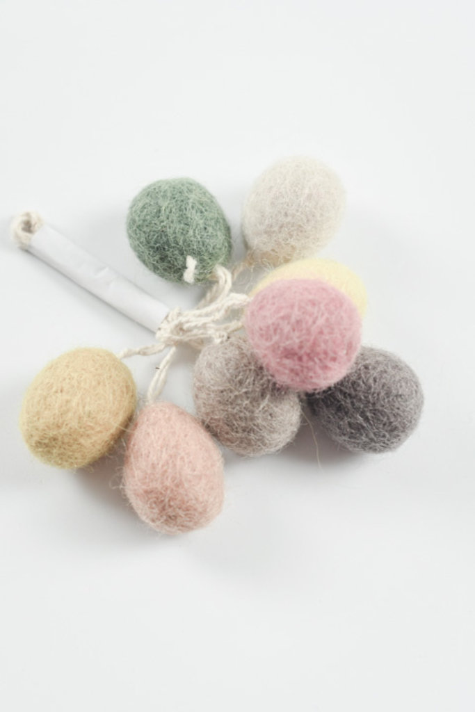 Filzeier – 8er-Set