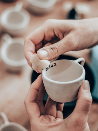 ESPRESSOTASSE "TERRACERAMICA"