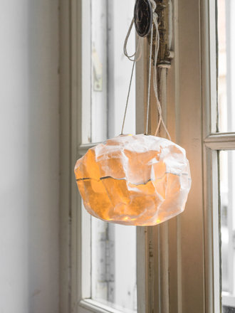 LICHTBALL AUS PAPIER