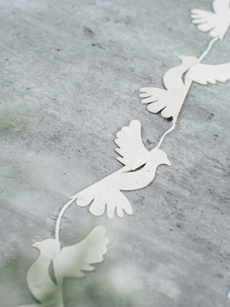 GIRLANDE "DOVE"