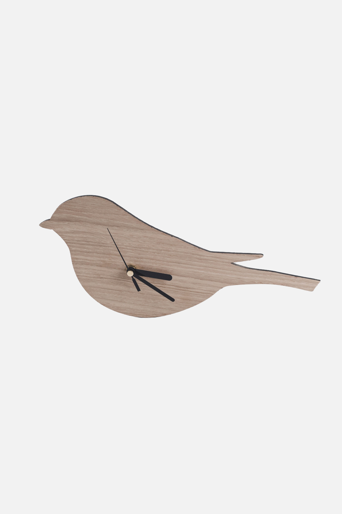 Vogeluhr aus Eichenholz