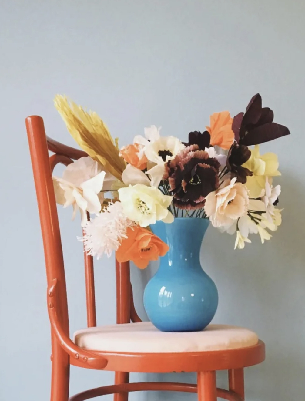 Papierblume DAHLIA