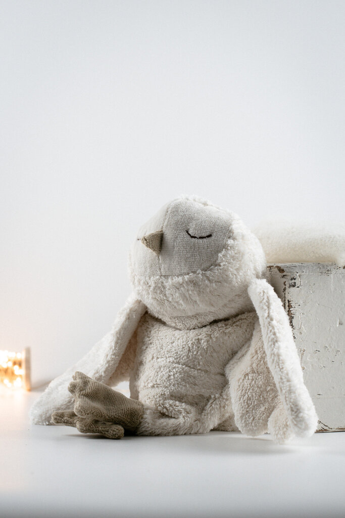 Schneeeule – Wärmekissen & Kuscheltier