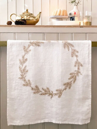 LEINEN-GESCHIRRTUCH
