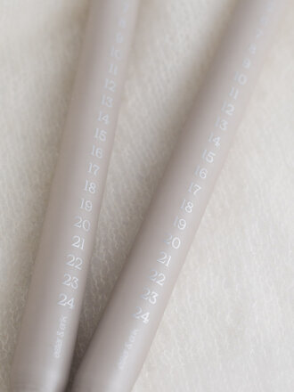 ADVENTSKERZE von Ester & Erik