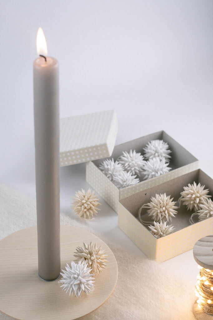 Papierornamente "Kotte" im 6er-Set