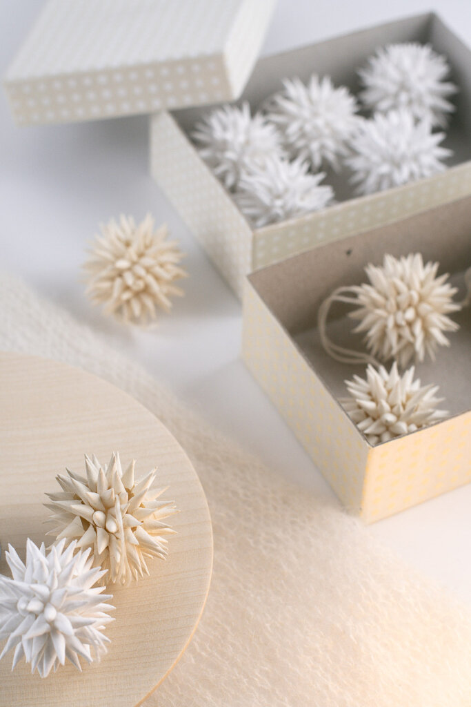 Papierornamente "Kotte" im 6er-Set