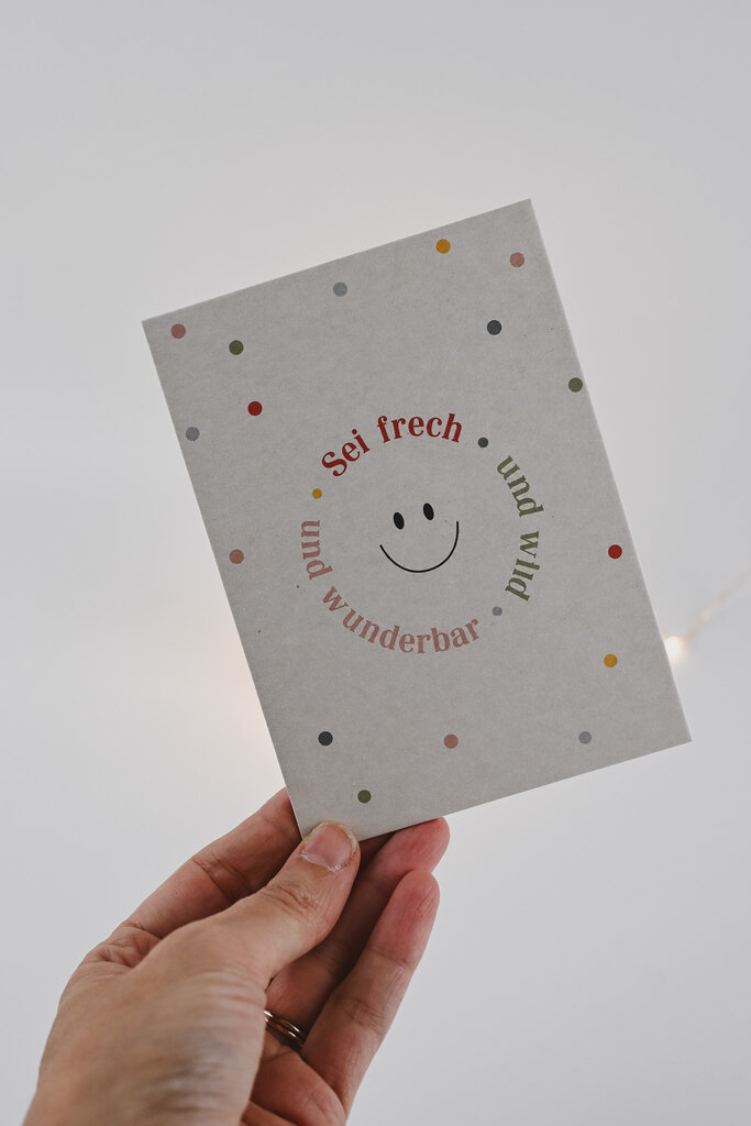 Postkartenset - SMILE