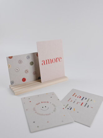 POSTKARTENSET - SMILE