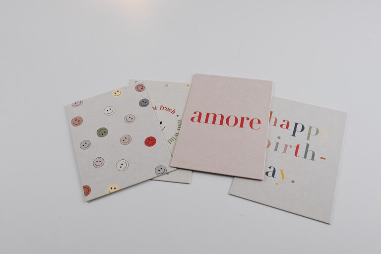Postkartenset - SMILE