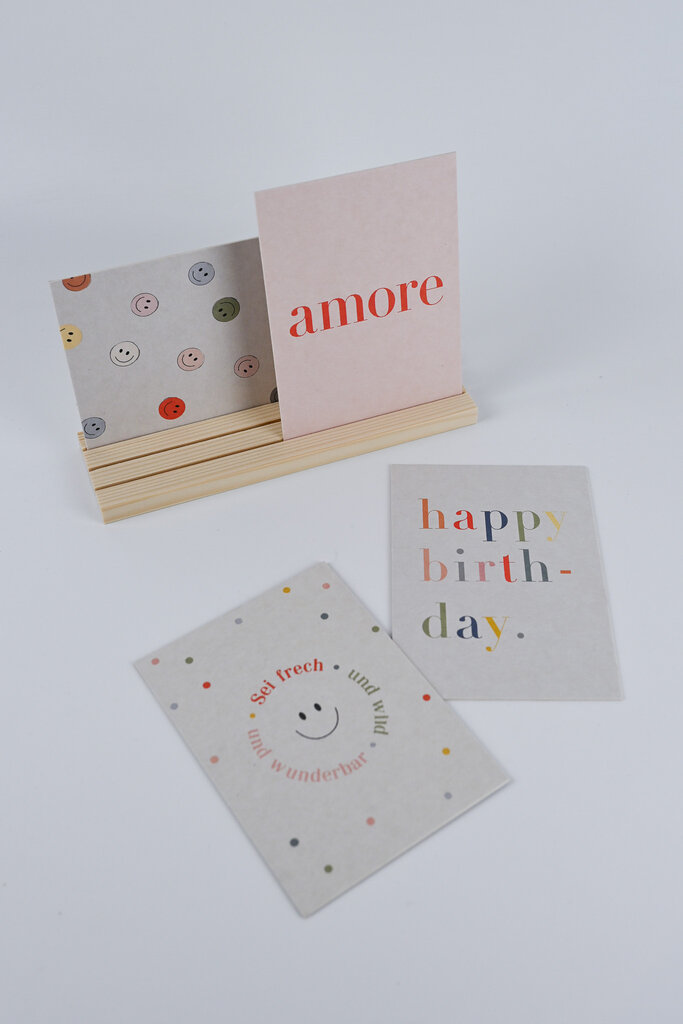 Postkartenset - SMILE