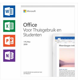 MICROSOFT Office 2019 Thuisgebruik en studenten