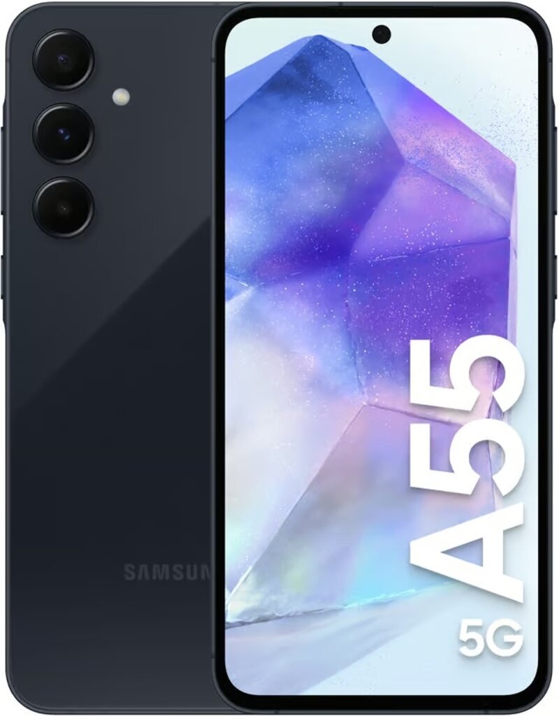 SAMSUNG GALAXY A55 5G DARKBLUE 128GB NIEUW