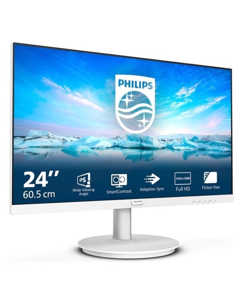 PHILIPS V-LINE 241V8AW/00 24 INCH IPS WIT MONITOR