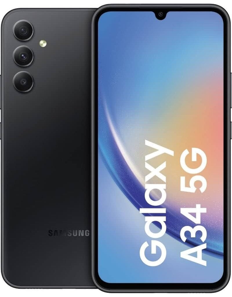 SAMSUNG GALAXY A34 5G BLACK 128GB