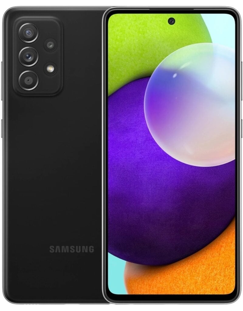 SAMSUNG GALAXY A52 5G ZWART 128GB
