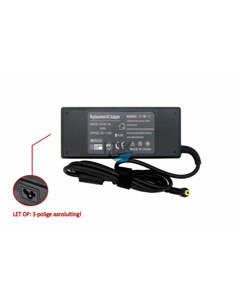 LENOVO AC Adapter 19V 4.74A 90W (5.5 x 2.5mm)