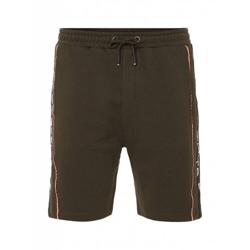 Purewhite Purewhite Logo Stripe Short Green Purewhite Purewhite Logo Stripe Short Green