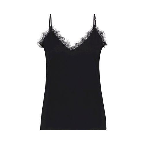 Purewhite Lace Camisole Black Purewhite Lace Camisole Black