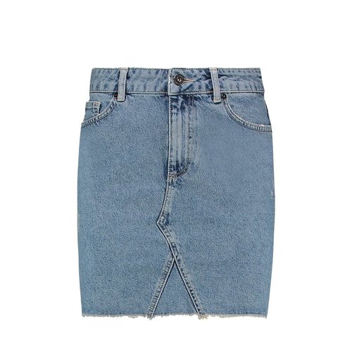 Purewhite Denim Skirt Blue Purewhite Denim Skirt Blue