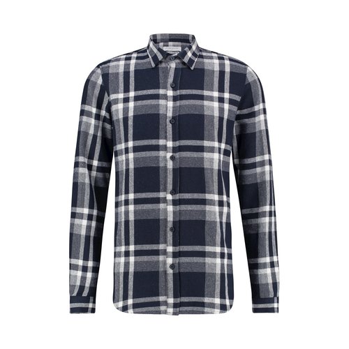 Purewhite SOFT CHECK SHIRT Purewhite SOFT CHECK SHIRT