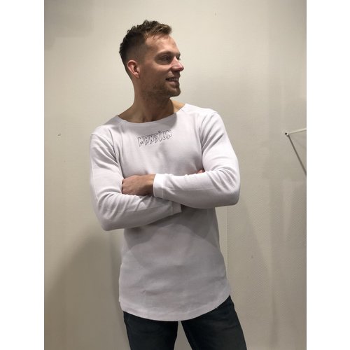 Mansion Logo Long Fit Waffle Tee Mansion Logo Long Fit Waffle Tee