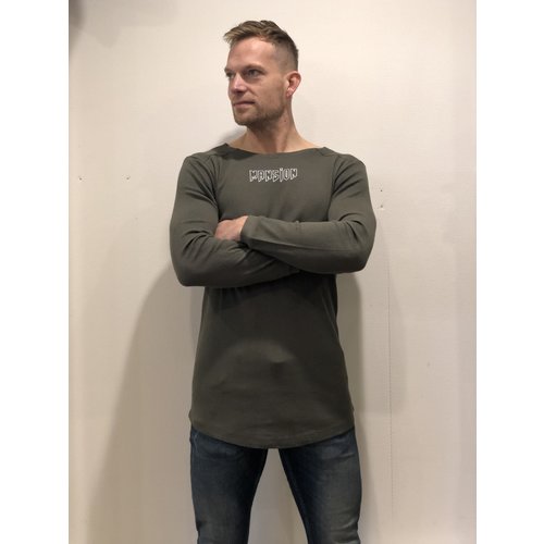 Mansion Logo Long Fit Waffle Tee Mansion Logo Long Fit Waffle Tee
