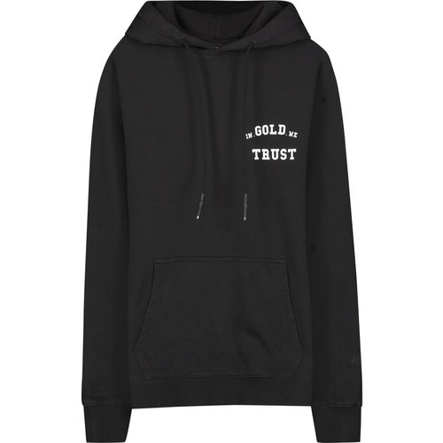 In Gold We Trust Garment Dye Hoodie Black In Gold We Trust Garment Dye Hoodie Black