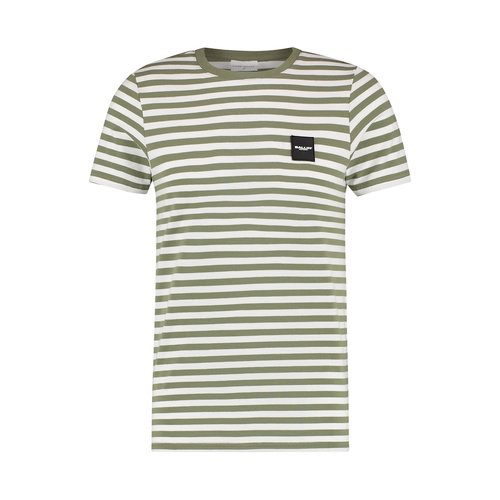 Ballin Amsterdam Box Logo stripe Tee Ballin Amsterdam Box Logo stripe Tee