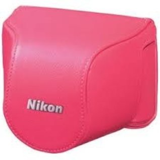 Nikon Accessoires Nikon CB-N2200S Bright Pink Bodycase set voor Nikon 1 J3/S1
