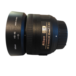 Nikon Occasion:  AF-S 35mm f/1.8G DX(inclusief 12 maanden garantie)