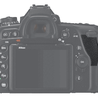 Nikon Onderdelen Rubber achter Nikon D780