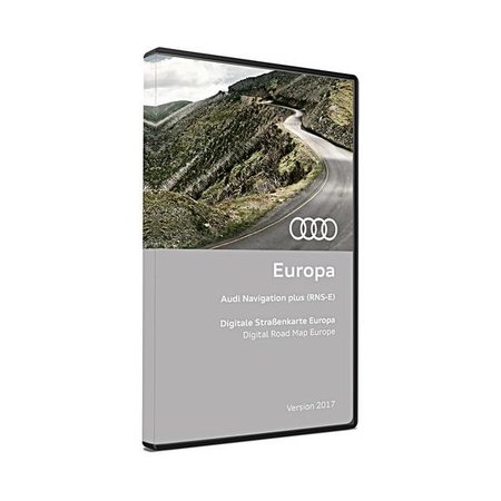 AUDI NAVIGATION PLUS RNS-E DVD Europa Version 2017 3 x DVD 8P0 919 884 CM