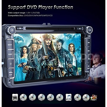 HIPZO Navigatieysteem VW RNS510 Android 7.1 RADIO DVD speler