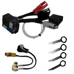 RNS-E Bundle RNS-E Adapter + antenne-adapter + Unlock key