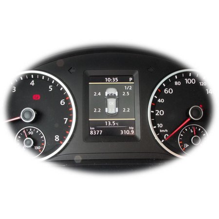 Bedrading ingesteld? Tire Pressure Monitoring System, VW Tiguan, Passat B7