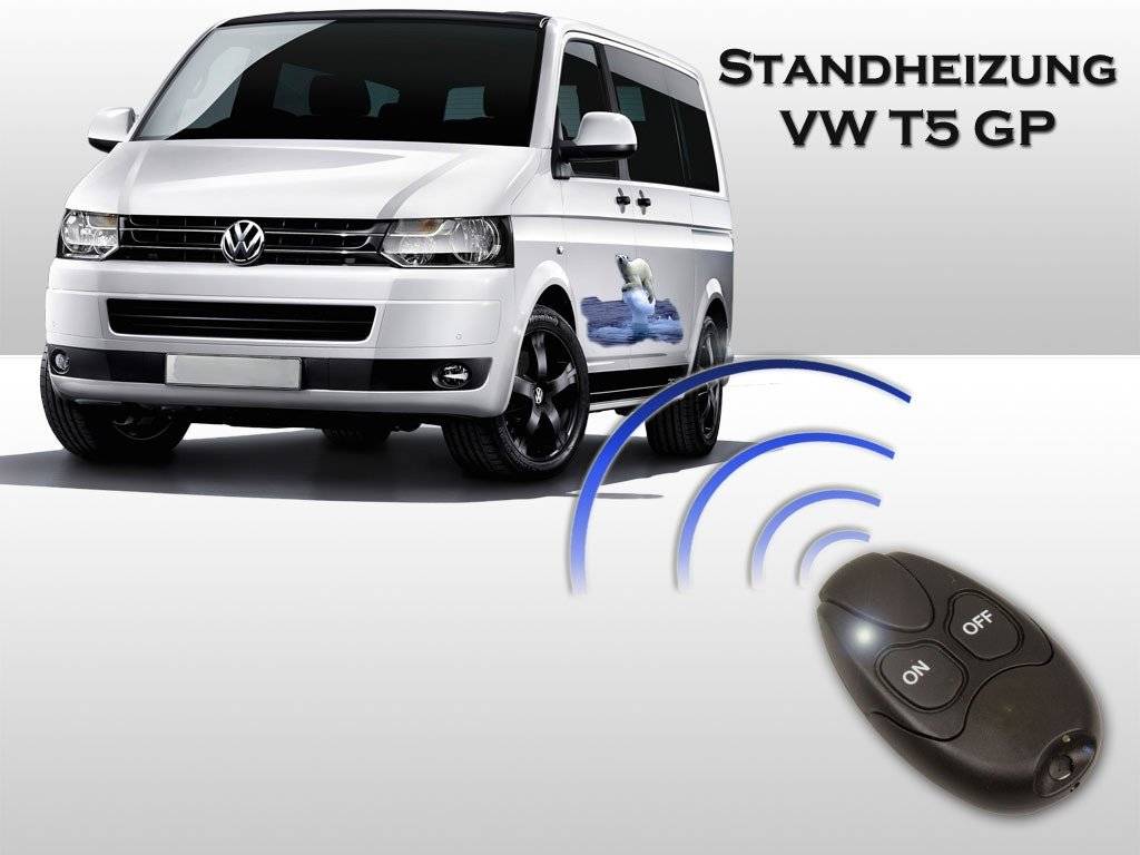 Fernbedienung für Standheizung für VW T5 GP - Webasto 7VL - Car Gadgets BV