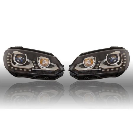 Bi-Xenon Headlights LED DTRL - VW EOS 2012