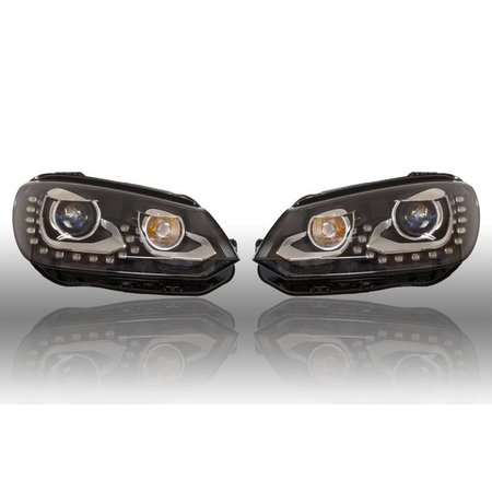 Bi-Xenon verlichting LED DTRL - VW EOS 2012