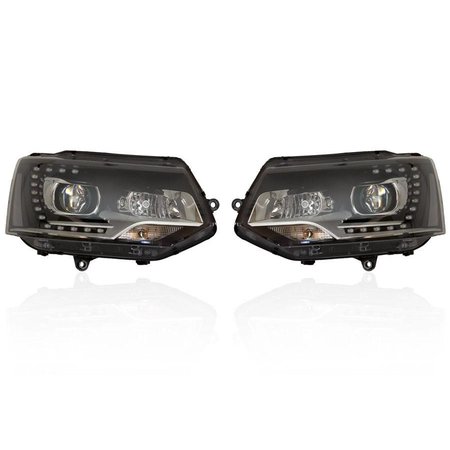 Bi-Xenon Headlights LED DTRL - VW T5 GP