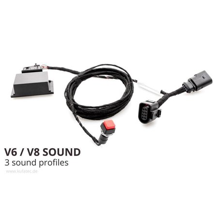 Kufatec Sound Booster Pro Active Sound für Golf 7 VII GTD