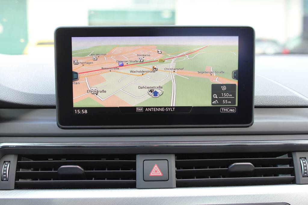 Nachrüstset Zubehör Rückfahrkamera für Audi TT 8J mit Navigation Plus