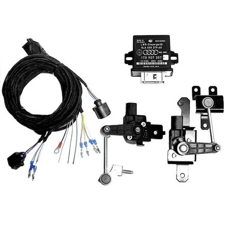 Complete auto-leveling set Audi Q7 4L - cornering light, air suspension -