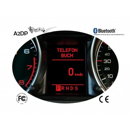 FISCON Handsfree Bluetooth - Audi, Seat "Basic" Mini ISO + BNS 4.0 Navigation