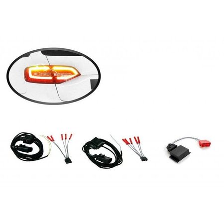 Bedrading + codering dongle LED achterlichten Audi A4 Avant facelift