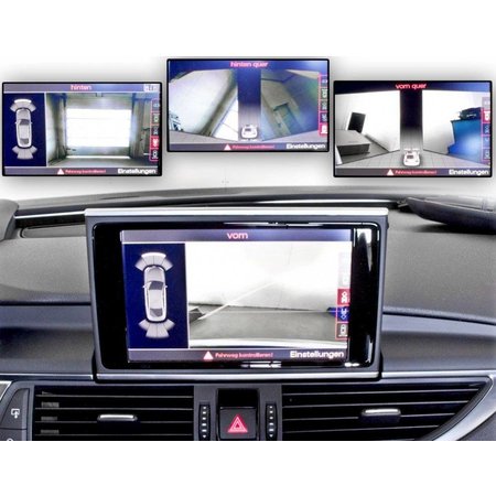 Complete bundle camera front - rear Audi RS6 4G - to year 2014 -